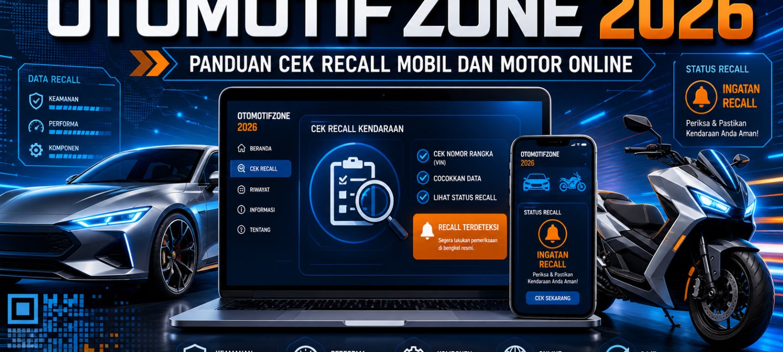 otomotifzone - Otomotifzone 2026: Panduan Cek Recall Mobil dan Motor Online