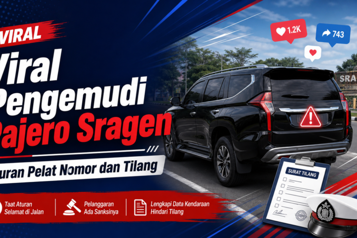 pajero - Viral Pengemudi Pajero Sragen: Aturan Pelat Nomor dan Tilang
