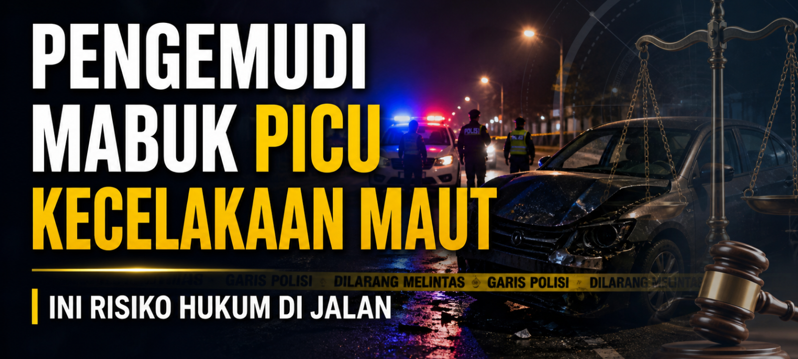 pengemudi - Pengemudi Mabuk Picu Kecelakaan Maut, Ini Risiko Hukum di Jalan