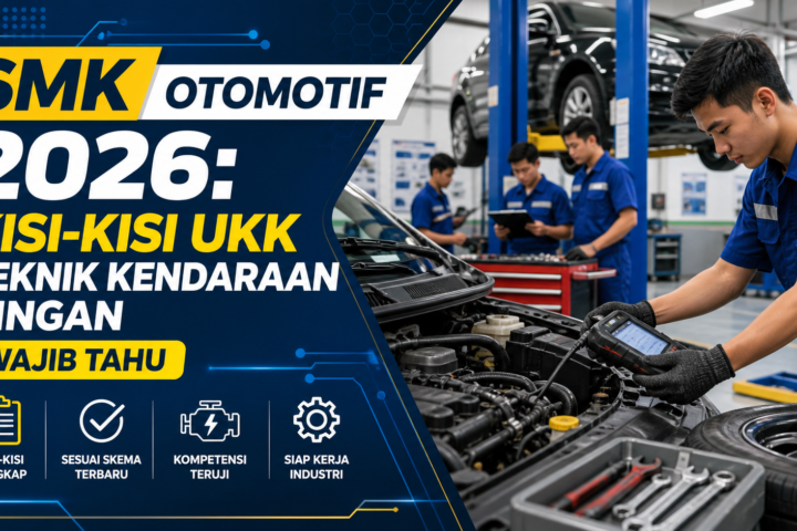 smk - SMK Otomotif 2026: Kisi-kisi UKK Teknik Kendaraan Ringan Wajib Tahu