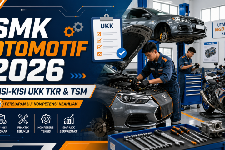 smk - SMK Otomotif 2026: Kisi-Kisi UKK TKR dan TSM yang Perlu Disiapkan