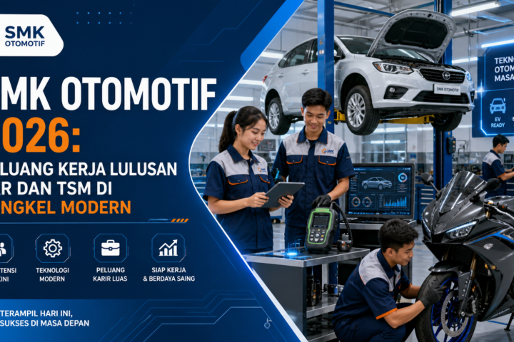 smk - SMK Otomotif 2026: Peluang Kerja Lulusan TKR dan TSM di Bengkel Modern