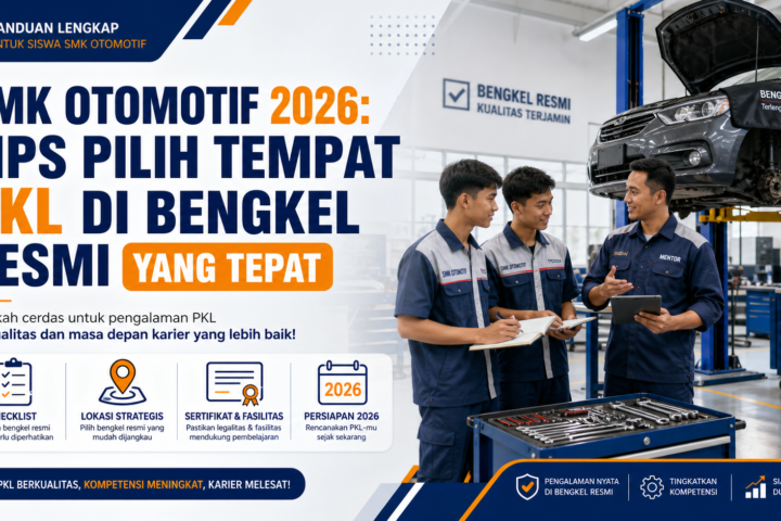 smk - SMK Otomotif 2026: Tips Pilih Tempat PKL di Bengkel Resmi yang Tepat