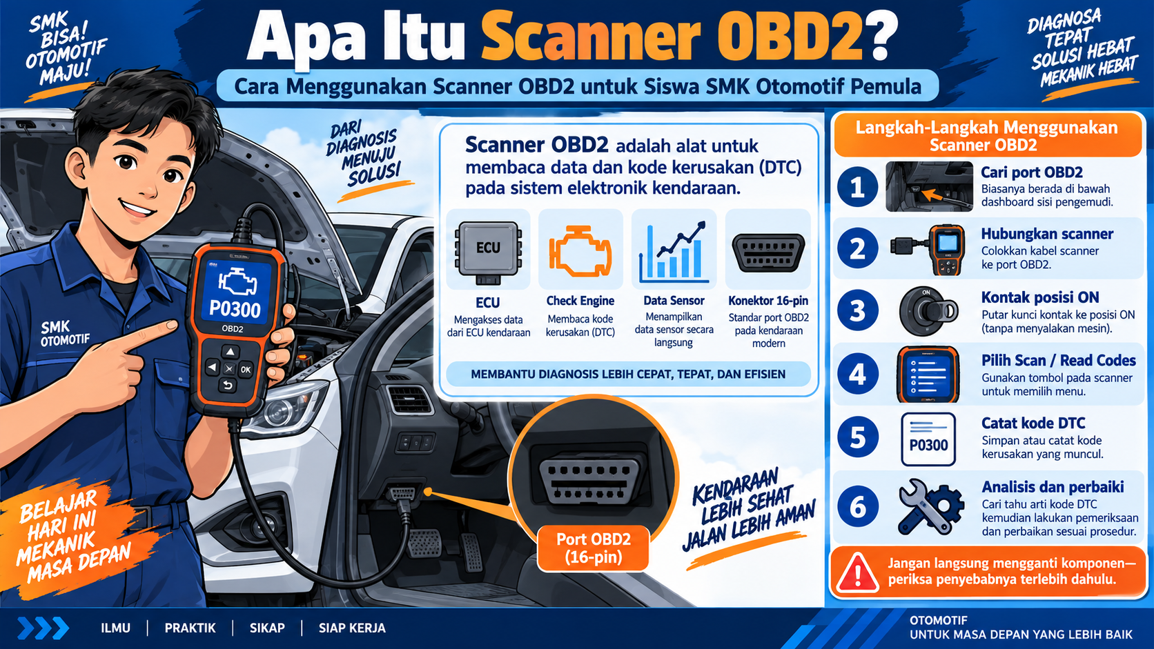 Apa Itu Scanner OBD2? - obd2