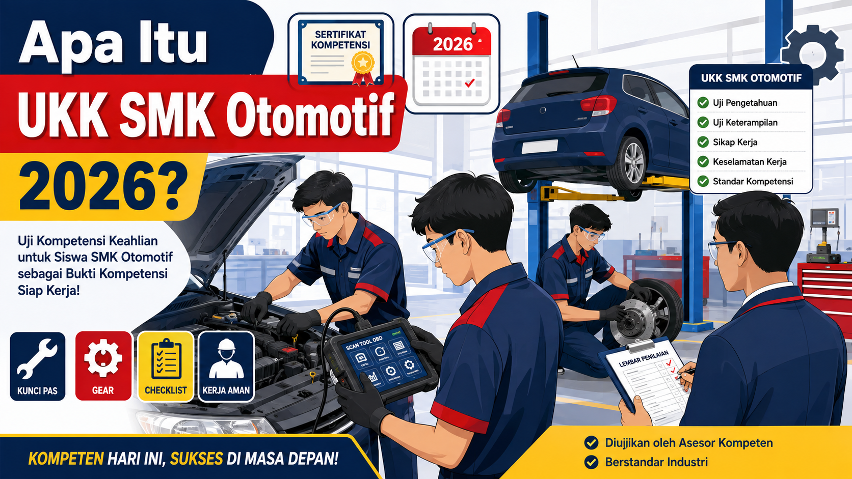 Apa Itu UKK SMK Otomotif 2026? - smk