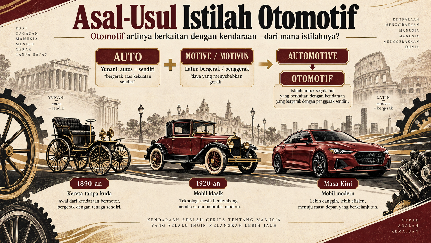 Asal-Usul Istilah Otomotif - otomotif