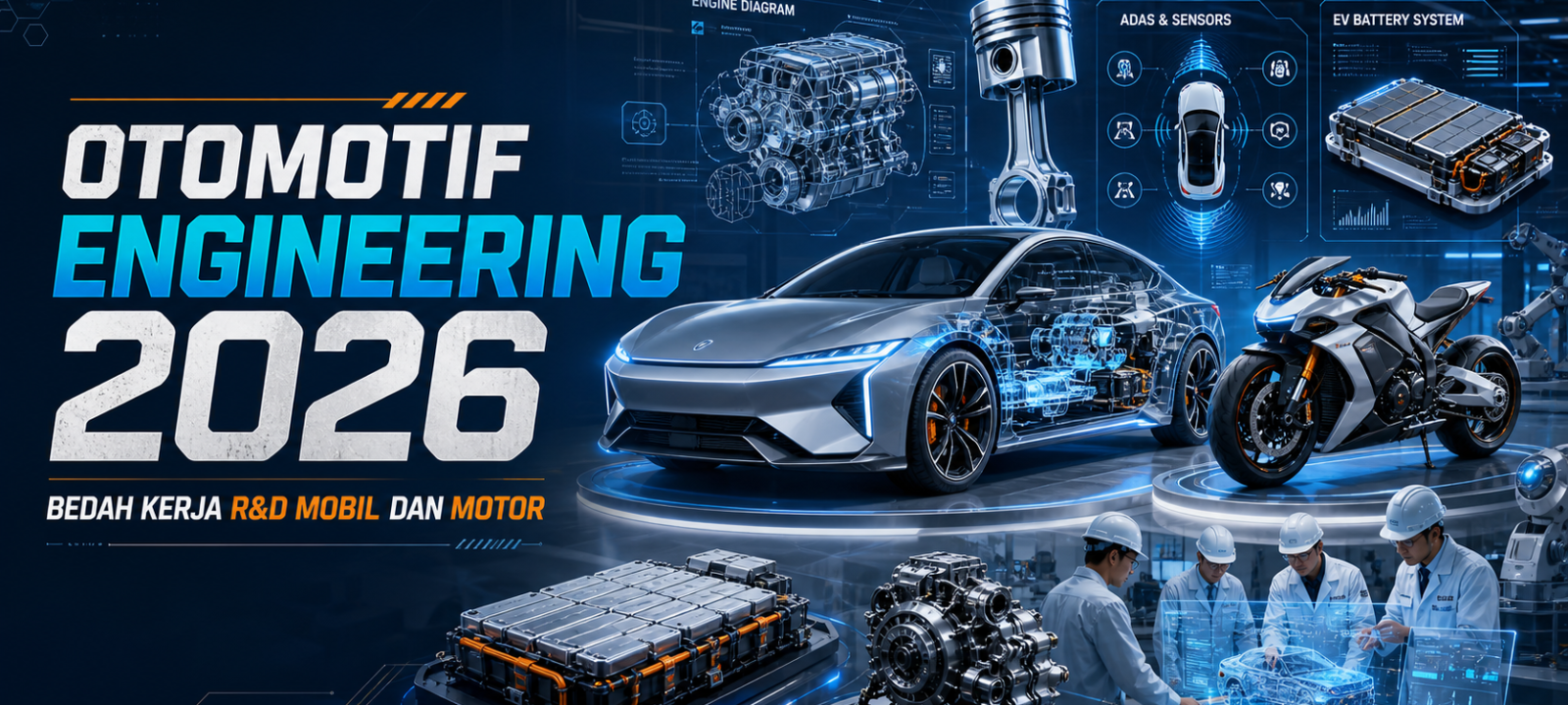 engineering - Otomotif Engineering 2026: Bedah Kerja R&D Mobil dan Motor