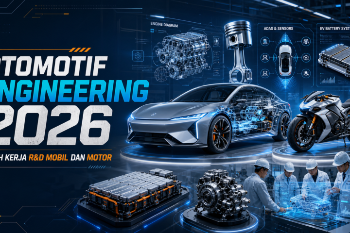 engineering - Otomotif Engineering 2026: Bedah Kerja R&D Mobil dan Motor