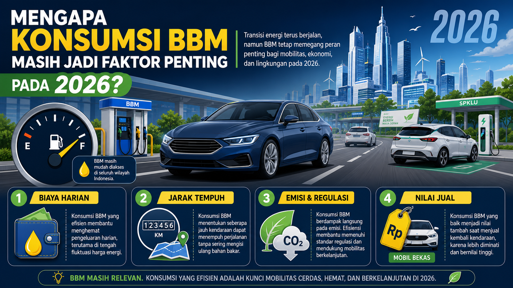 Mengapa Konsumsi BBM Masih Jadi Faktor Penting pada 2026? - otomotifnet