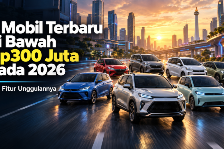 mobil - 7 Mobil Terbaru di Bawah Rp300 Juta pada 2026, Cek Fitur Unggulannya
