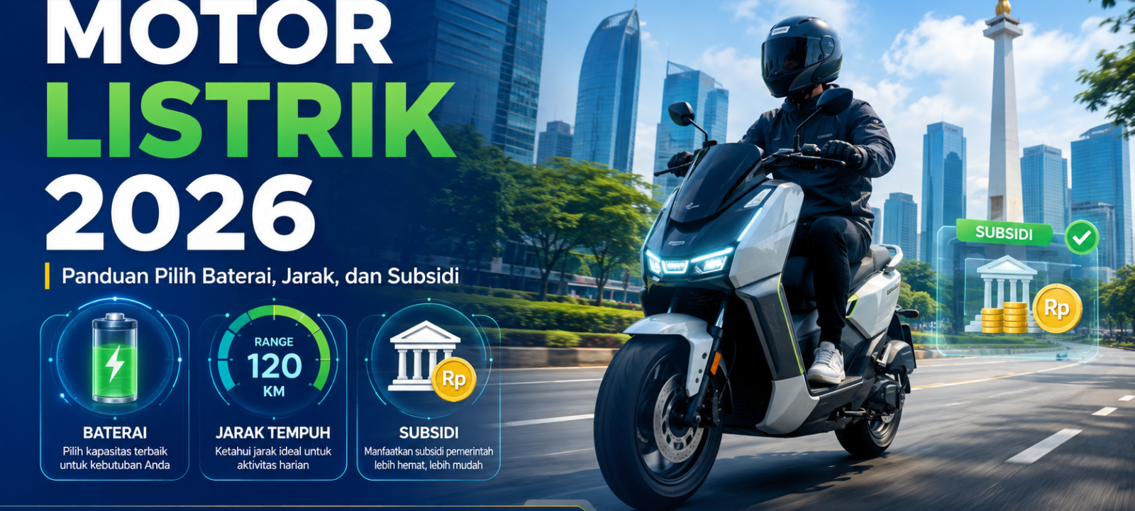 motor - Motor Listrik 2026: Panduan Pilih Baterai, Jarak, dan Subsidi