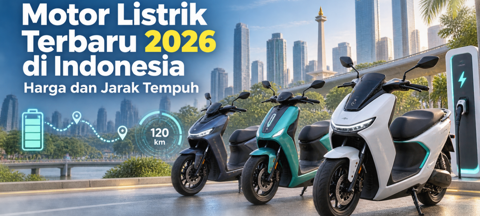 motor - Motor Listrik Terbaru 2026 di Indonesia: Harga dan Jarak Tempuh