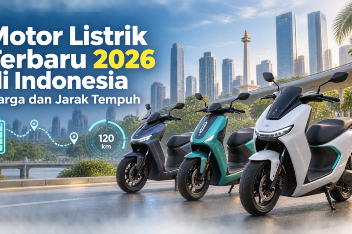 motor - Motor Listrik Terbaru 2026 di Indonesia: Harga dan Jarak Tempuh