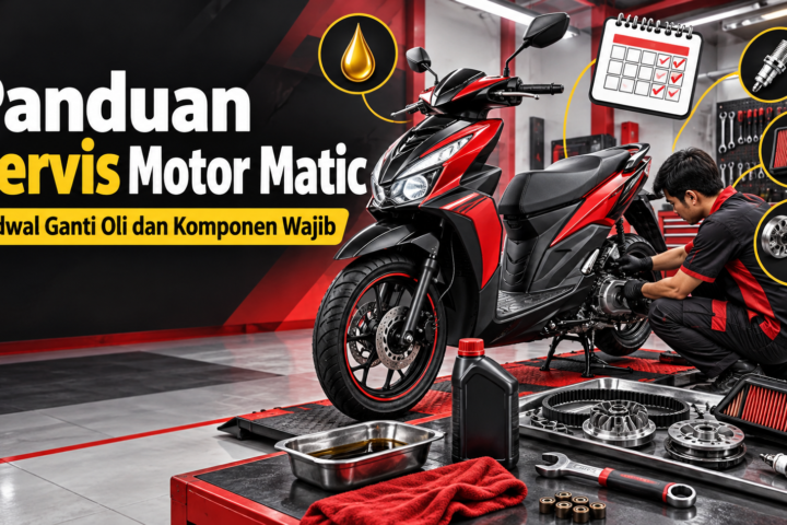 motor - Panduan Servis Motor Matic: Jadwal Ganti Oli dan Komponen Wajib