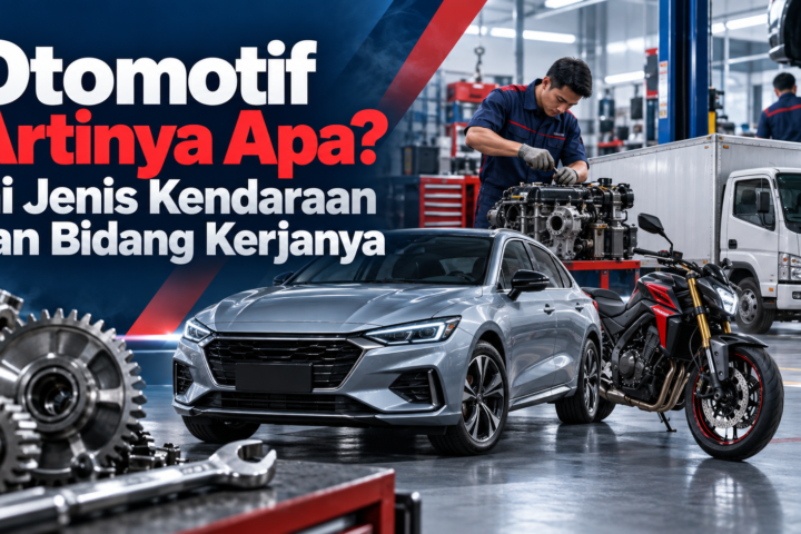 otomotif - Otomotif Artinya Apa? Ini Jenis Kendaraan dan Bidang Kerjanya