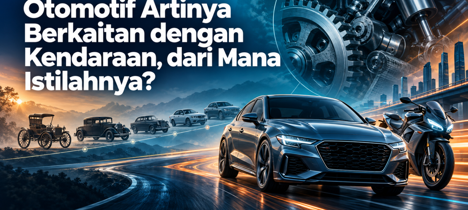 otomotif - Otomotif Artinya Berkaitan dengan Kendaraan, dari Mana Istilahnya?