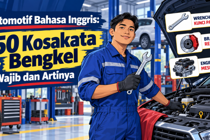 otomotif - Otomotif Bahasa Inggris: 50 Kosakata Bengkel Wajib dan Artinya