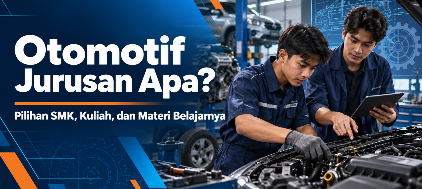 otomotif - Otomotif Jurusan Apa? Pilihan SMK, Kuliah, dan Materi Belajarnya