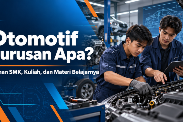 otomotif - Otomotif Jurusan Apa? Pilihan SMK, Kuliah, dan Materi Belajarnya