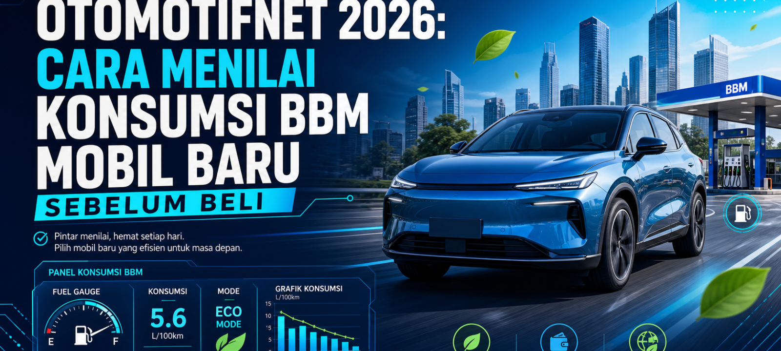 otomotifnet - Otomotifnet 2026: Cara Menilai Konsumsi BBM Mobil Baru Sebelum Beli