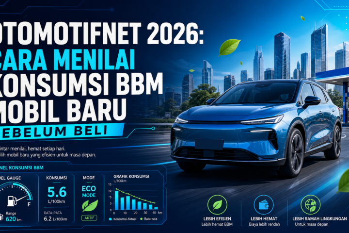 otomotifnet - Otomotifnet 2026: Cara Menilai Konsumsi BBM Mobil Baru Sebelum Beli