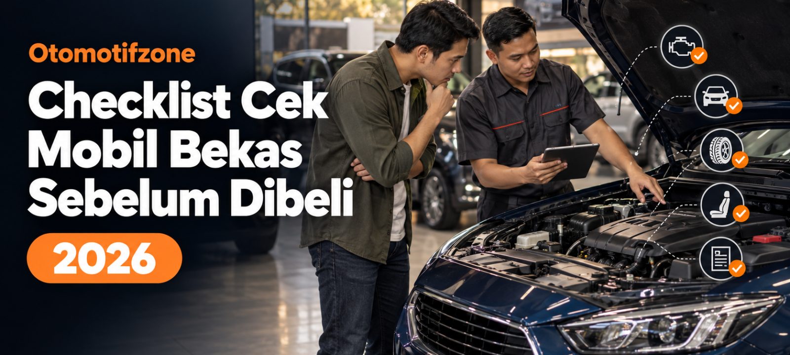 otomotifzone - Otomotifzone: Checklist Cek Mobil Bekas Sebelum Dibeli pada 2026