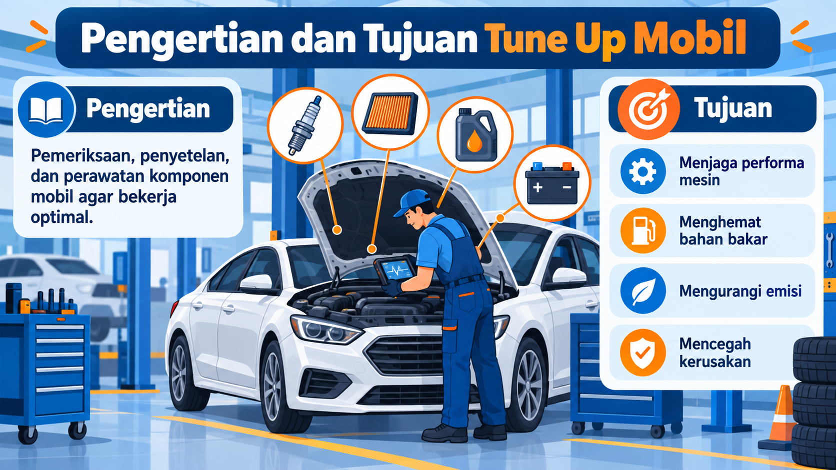 Pengertian dan Tujuan Tune Up Mobil - otomotif