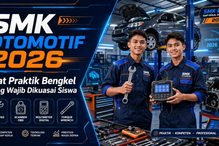 smk - SMK Otomotif 2026: Alat Praktik Bengkel yang Wajib Dikuasai Siswa