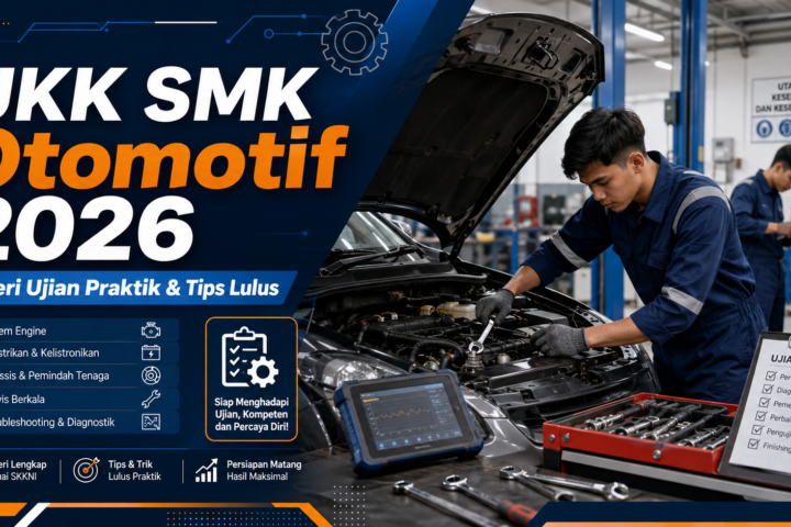 smk - UKK SMK Otomotif 2026: Materi Ujian Praktik dan Tips Lulus