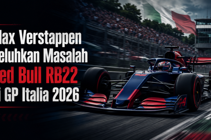 verstappen - Max Verstappen Keluhkan Masalah Red Bull RB22 di GP Italia 2026