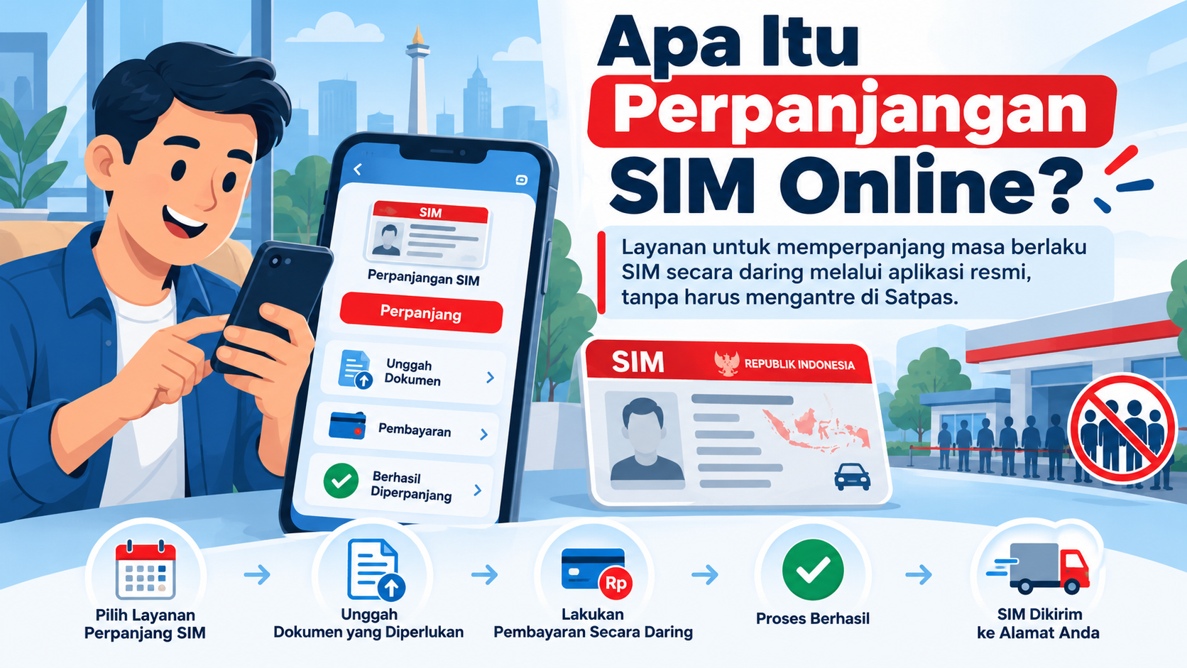 Apa Itu Perpanjangan SIM Online? - otomotifnet