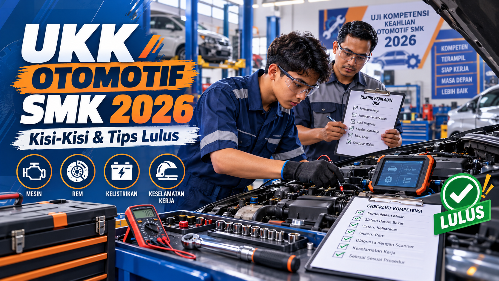 Apa Itu UKK Otomotif SMK? - otomotif