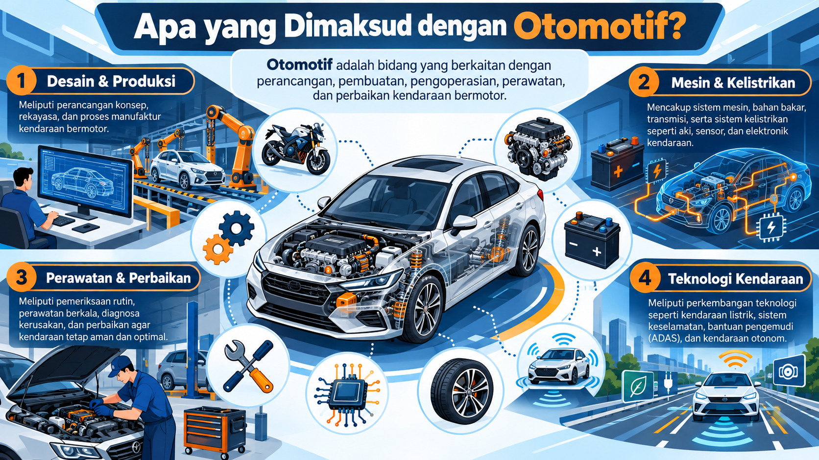 Apa yang Dimaksud dengan Otomotif? - otomotif