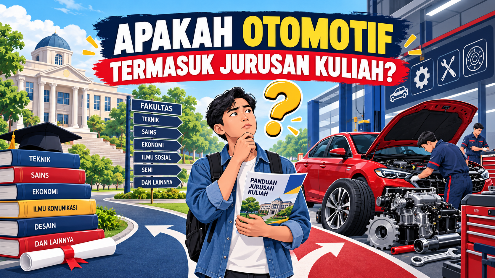 Apakah Otomotif Termasuk Jurusan Kuliah? - otomotif