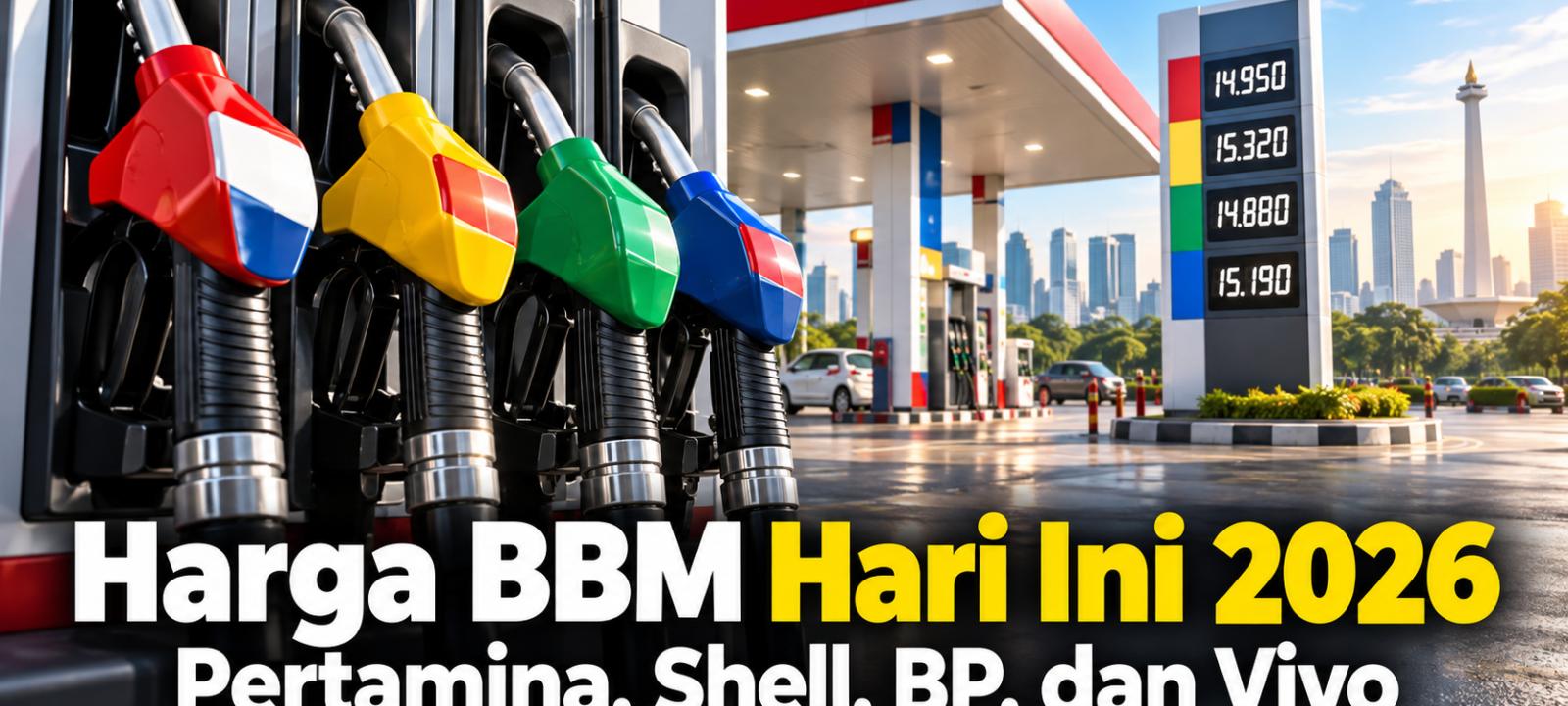 bbm - Harga BBM Hari Ini 2026: Pertamina, Shell, BP, dan Vivo