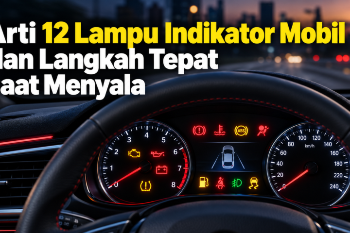 indikator - Arti 12 Lampu Indikator Mobil dan Langkah Tepat saat Menyala