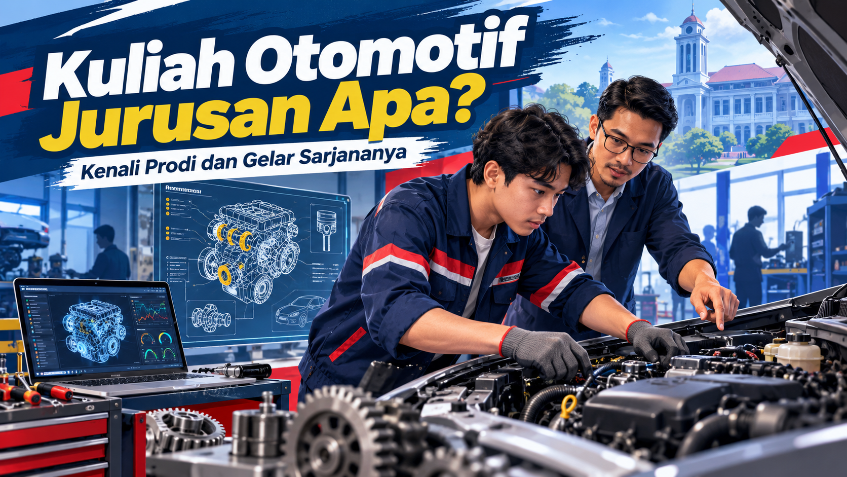 Kuliah Otomotif Jurusan Apa? - otomotif