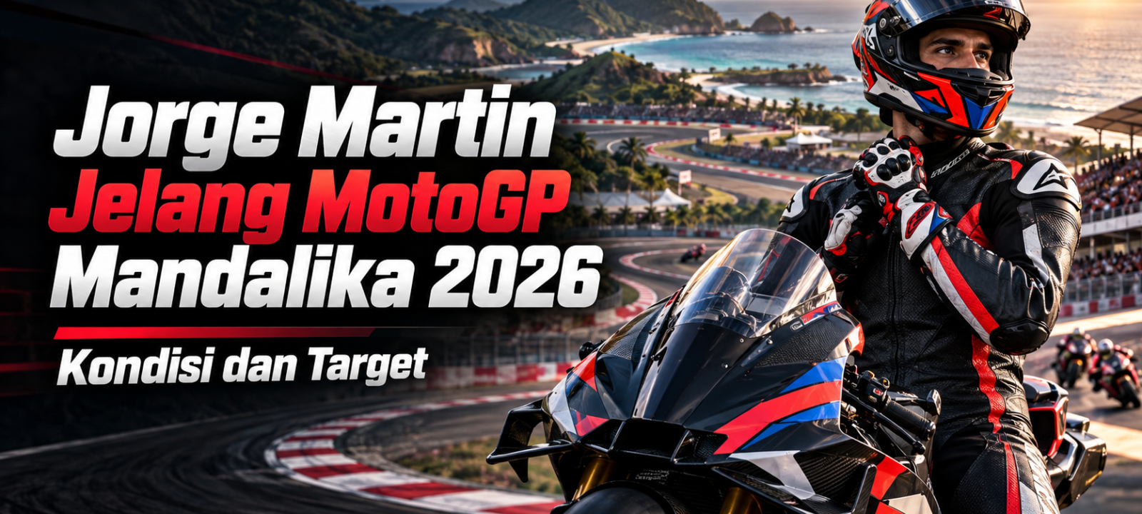 martin - Jorge Martin Jelang MotoGP Mandalika 2026: Kondisi dan Target