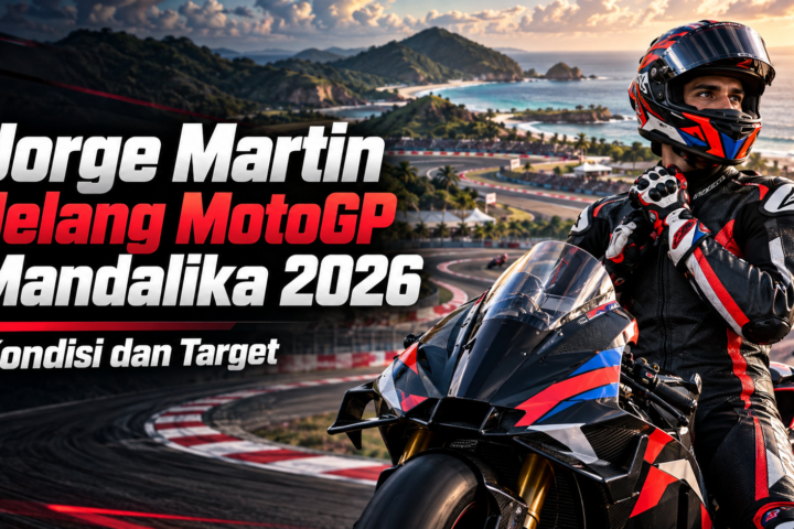 martin - Jorge Martin Jelang MotoGP Mandalika 2026: Kondisi dan Target