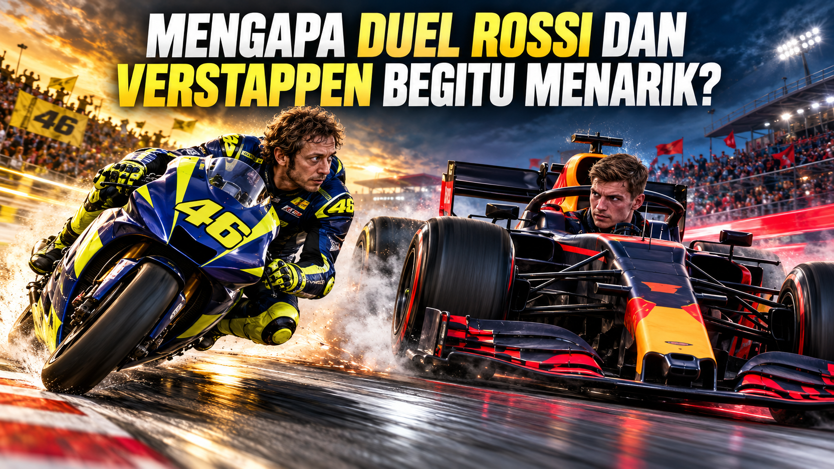 Mengapa Duel Rossi dan Verstappen Begitu Menarik? - rossi