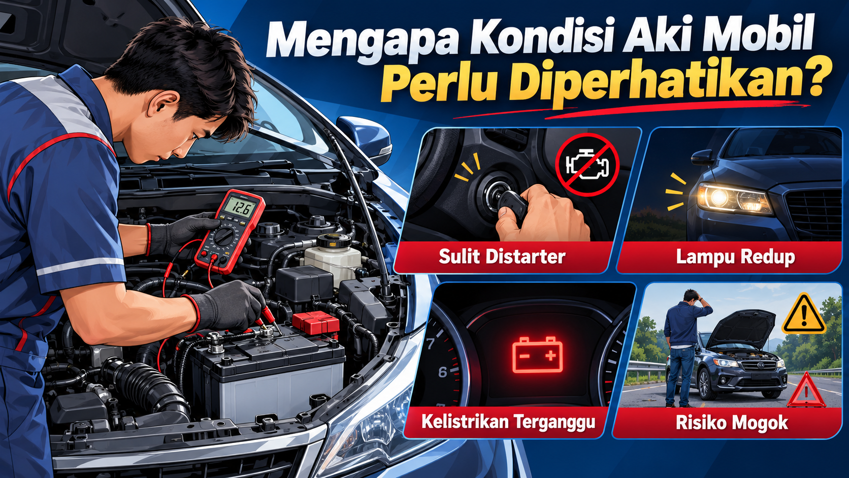 Mengapa Kondisi Aki Mobil Perlu Diperhatikan? - otomotifzone