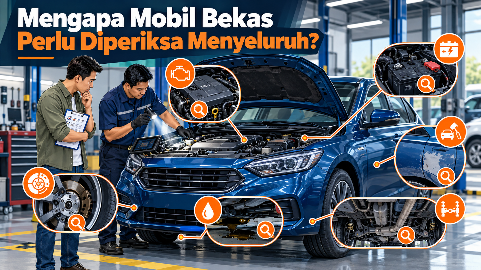 Mengapa Mobil Bekas Perlu Diperiksa Menyeluruh? - otomotifnet