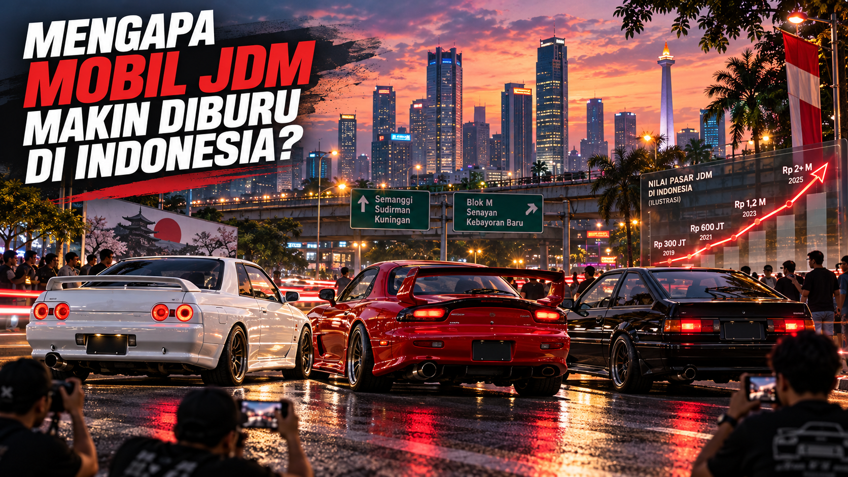 Mengapa Mobil JDM Makin Diburu di Indonesia? - jdm