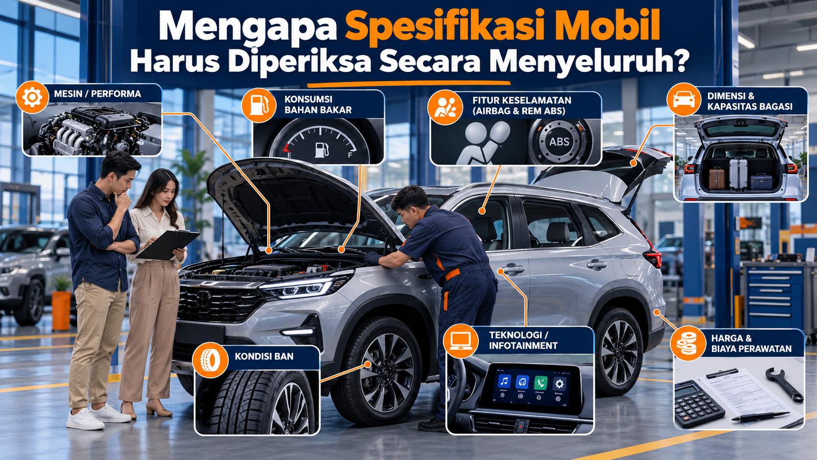 Mengapa Spesifikasi Mobil Harus Diperiksa Secara Menyeluruh? - otomotifnet