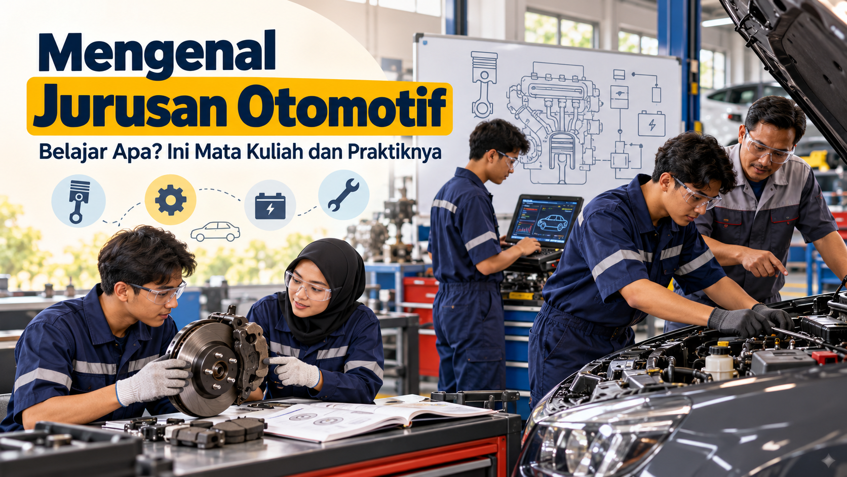 Mengenal Jurusan Otomotif - otomotif