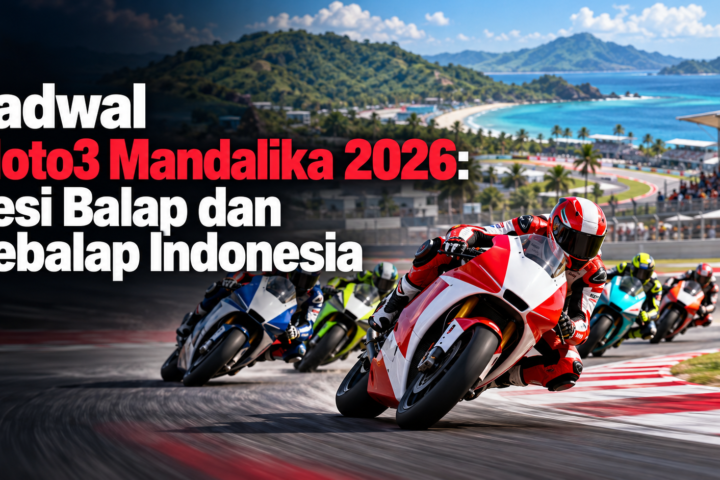 moto3 - Jadwal Moto3 Mandalika 2026: Sesi Balap dan Pebalap Indonesia