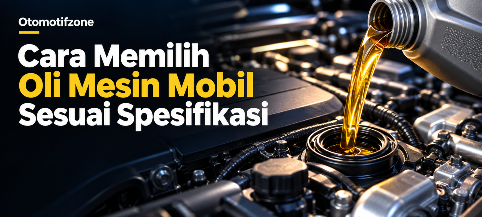oli - Otomotifzone: Cara Memilih Oli Mesin Mobil Sesuai Spesifikasi
