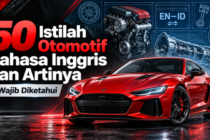 otomotif - 50 Istilah Otomotif Bahasa Inggris dan Artinya, Wajib Diketahui