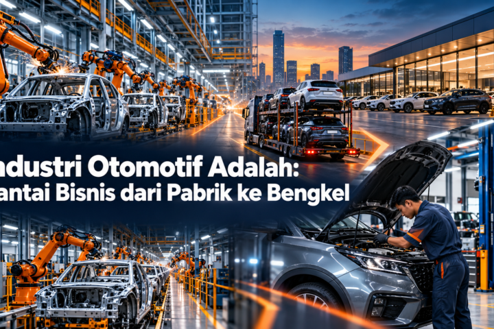 otomotif - Industri Otomotif Adalah: Rantai Bisnis dari Pabrik ke Bengkel