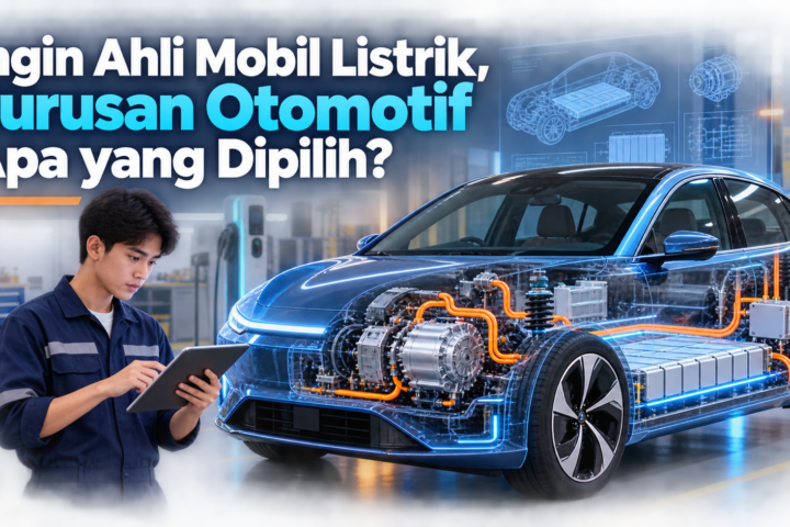 otomotif - Ingin Ahli Mobil Listrik, Jurusan Otomotif Apa yang Dipilih?